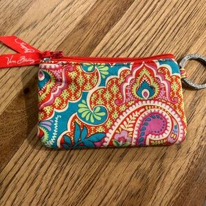 Vera Bradley Colorful Paisley Coin Purse